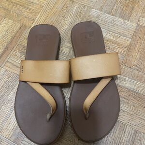 Reef Tan and Brown Women's Sandals